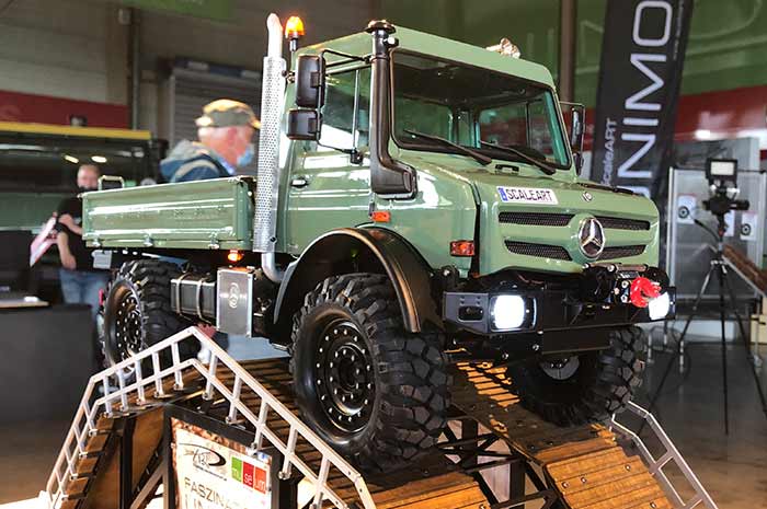 ScaleART UNIMOG Preview in Gaggenau – a complete success!